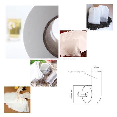 Good Price Quantitative Food Grade Heat Seal Filter Paper Rolls For Tea