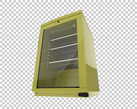 Холодильник изолирован на прозрачном фоне, 3d рендеринг иллюстрации ...