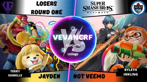 NCRF VEVA SSBU Tournament 21 Losers Round 1 Jayden Terry Isabelle VS