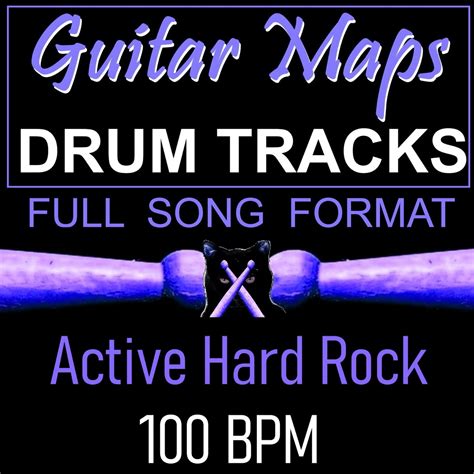 ‎active Hard Rock Drum Track 100 Bpm Instrumental Drum Beat For Bass Guitar Single Album By