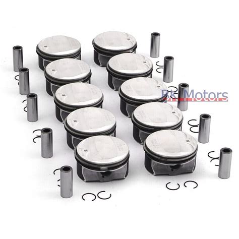 STD 10x Kolben Ringe Set Φ92mm für BMW M5 M6 E60 E61 E63 E64 5 0 V10