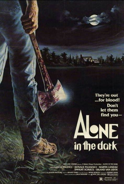 Alone In The Dark Horror Movie Poster Horror Movie Posters Cinema