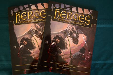 Heroes Against Darkness: Heroes Against Darkness in Print Now!