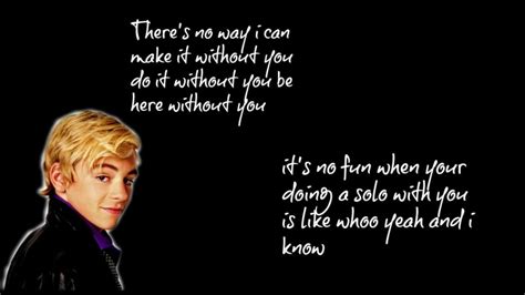 Ross Lynch Cant Do It Without You Main Title Lyrics Full Song