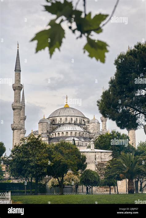 Hagia Sophia Ayasofya Ber Hmter Wahrzeichen Blick Vom Sultan Ahmet Park