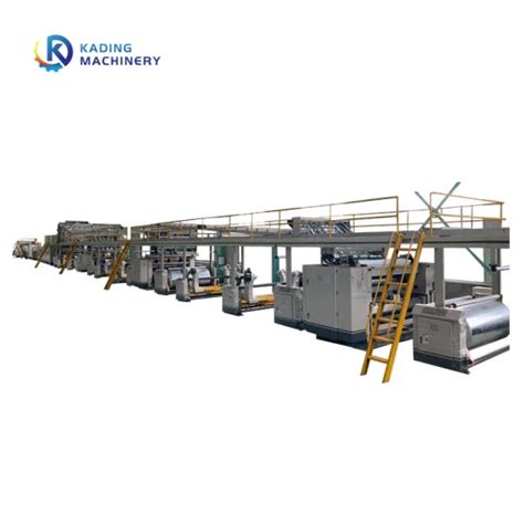 Mm Automatic Corrugated Cardboard Production Line For Layers