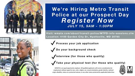 Metro Transit Police On Twitter We Re Hiring Explore Careers With