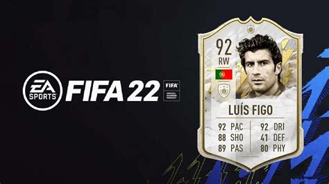 Fifa 22 Ultimate Team Luis Figo Prime Icon Card