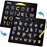 Hautton Magnetic Letters Board In Alphabet Letter Tracing Board