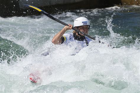 La Ucraniana Viktoria US En La Final Individual De Kayak Femenino En