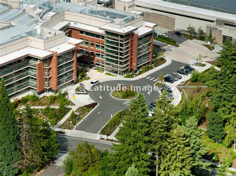 Latitude Image Microsoft Corporate Headquarter S West Campus Redmond Wa Aerial Photo