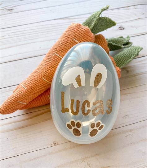 Golden Personalized Easter Egg Golden Egg Easter Egg Fillable Easter ...