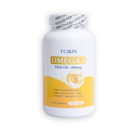 Viên Uống Tcskin Dầu Cá Omega 3 Fish Oil 1000mg Thực Phẩm Bảo Vệ Sức