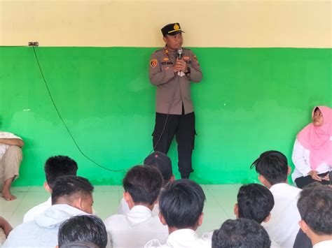 Polisi Edukasi Bahaya Kenakalan Remaja Ke Sekolah Pena Rakyat News