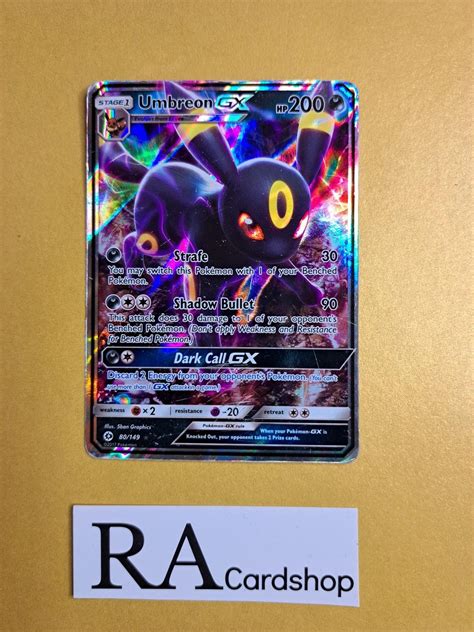 Se Produkter Som Liknar Umbreon Gx Rare Sun P Tradera