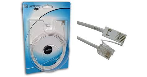 Sandberg Tele RJ11-BT 2m SAVER (331-01) - Sandberg A/S