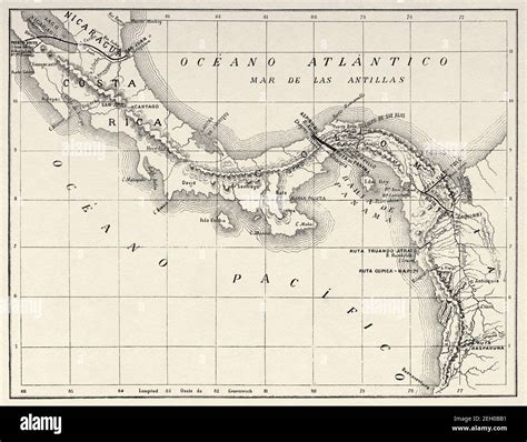 Panama Canal Route Immagini E Fotografie Stock Ad Alta Risoluzione Alamy