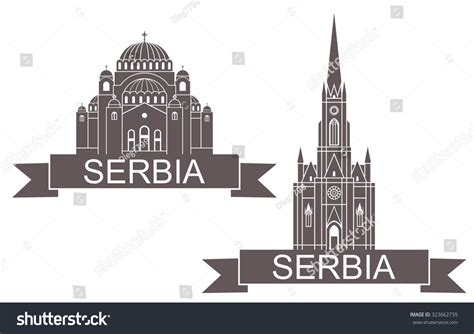 Serbia Logo Eps 10 Vector Illustration Stock Vector (Royalty Free ...