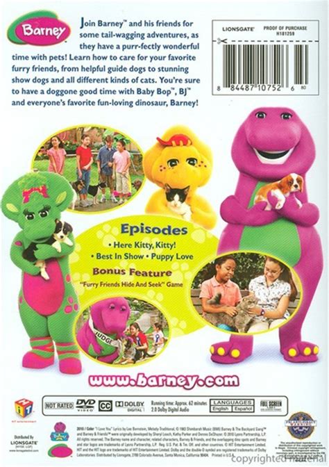 Barney And Friends Dvd Empire Cover