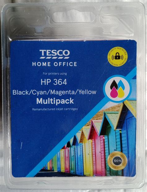 Tesco Hp 364 Remanufactured Black Cyan Magenta Yellow Multipack Ink Cartridge 5052004073851 Ebay