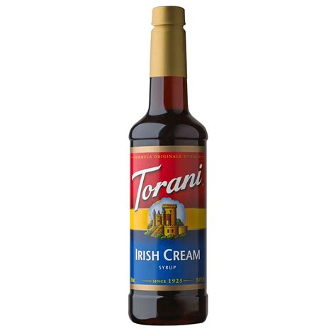 Torani Irish Cream Flavoring Syrup 25 4 Oz Bottle For Coffee Drinks