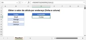 Obter O Valor Da C Lula Por Endere O Linha E Coluna Excel E Google