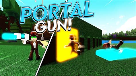 Working Portal Gun Tutorial In Roblox Build A Boat For Treasure Youtube