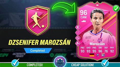 Futties Premium Dzsenifer Marozsan Sbc Completed Cheap Solution