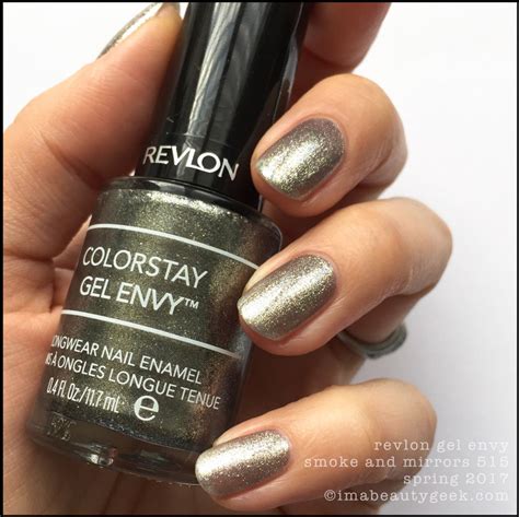 Revlon Gel Envy Swatches Review Spring 2017 Revlon Gel Envy