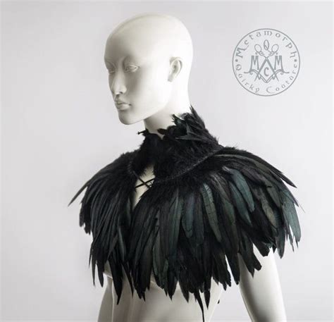 Feather Capelet With High Collar Feather Shoulder Wrap Shrug Luxurious