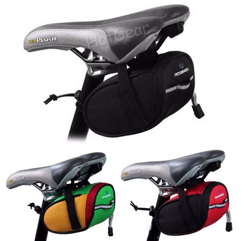 Cool Bike Saddle Bag Bicycle Under Seat Storage Outdoor Rear Tail Pouch Package Sport E Viaggi