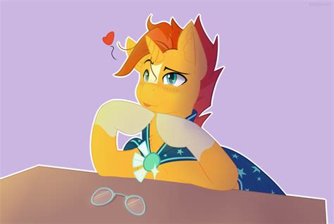 1453010 Safe Artist Fuzzypones Derpibooru Import Sunburst Pony