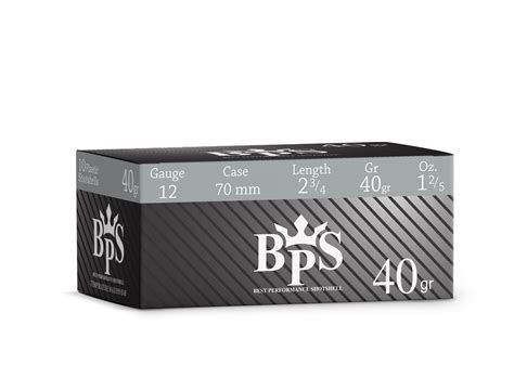 BPS 12 cal 40 gr