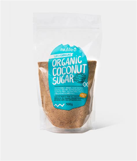 Niulife Organic Coconut Sugar 500g - Part&Parcel