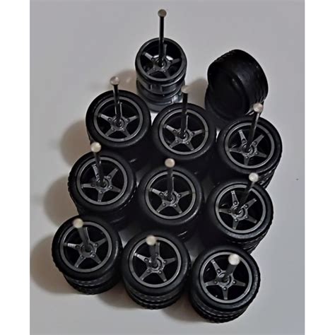 Jogo De Rodas Pneus De Borracha Para Hot Wheels Rodas Para Hot Wheels Pneus Borracha