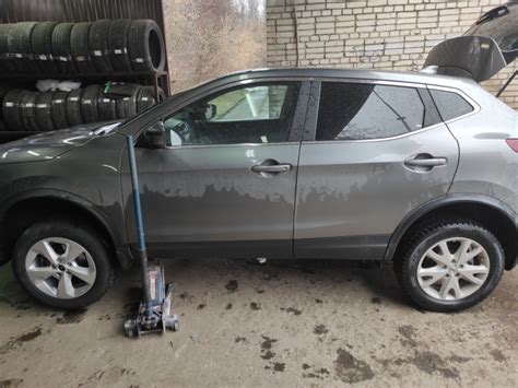Смена зимних колёс на летние — Nissan Qashqai (2G), 2 л, 2020 года ...