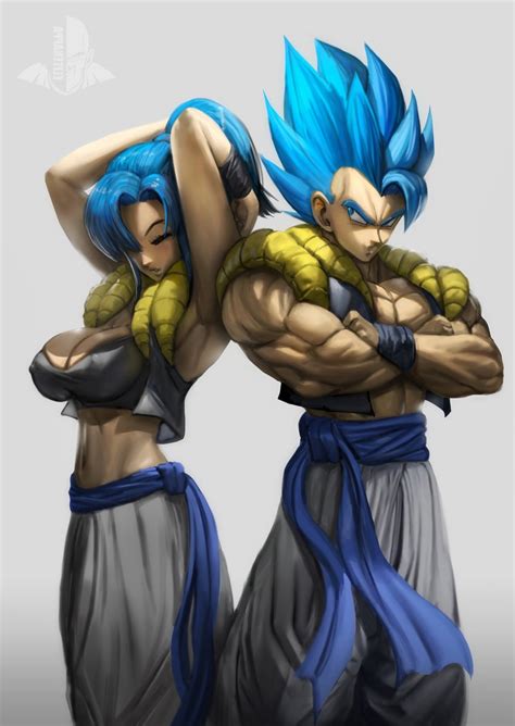 Bulma Chi Chi Gogeta And Bulchi Dragon Ball And 2 More Drawn By