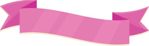 Pink Ribbon Banner Png