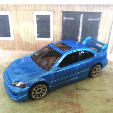 Hot Wheels Honda Civic Si Loose Shopee Malaysia