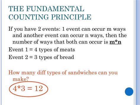 The Fundamental Counting Principle