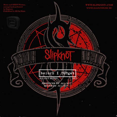 Stream Slipknot Before I Forget All Out Remix By All Out Listen