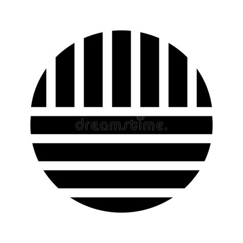 black circle divided   fractions isolated  white background