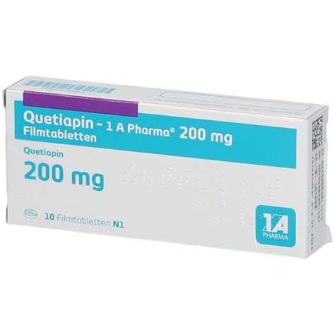 Quetiapin A Pharma Mg St Mit Dem E Rezept Kaufen Shop