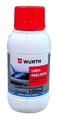 Limpa Para Brisa Concentrado Wurth 100ml MercadoLivre