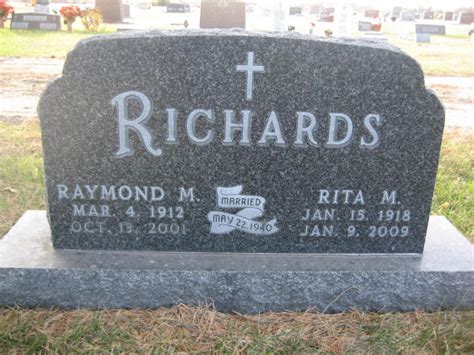 Raymond Melvin Richards 1912 2001 Mémorial Find a Grave