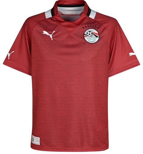 New Egypt Jersey Puma Kit Home Football Kit News