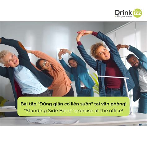 RELAXATION EXERCISE 07 - “Standing side bend” exercises at the office ...