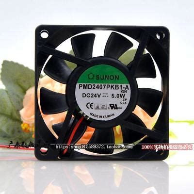 For Sunon PMD2407PKB1 A Fan 70 70 20mm 2pin 24V 5 0W EBay