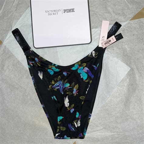 Victoria S Secret Swim Xl Victorias Secret Swim Shine Strap Brazilian Bikini Bottom Poshmark
