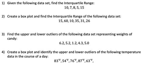 Box and Whisker Plots, IQR and Outliers: Statistics - Math Lessons